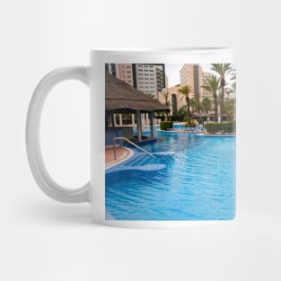 Solana Hotel Swimming Pool Benidorm Spain Mug